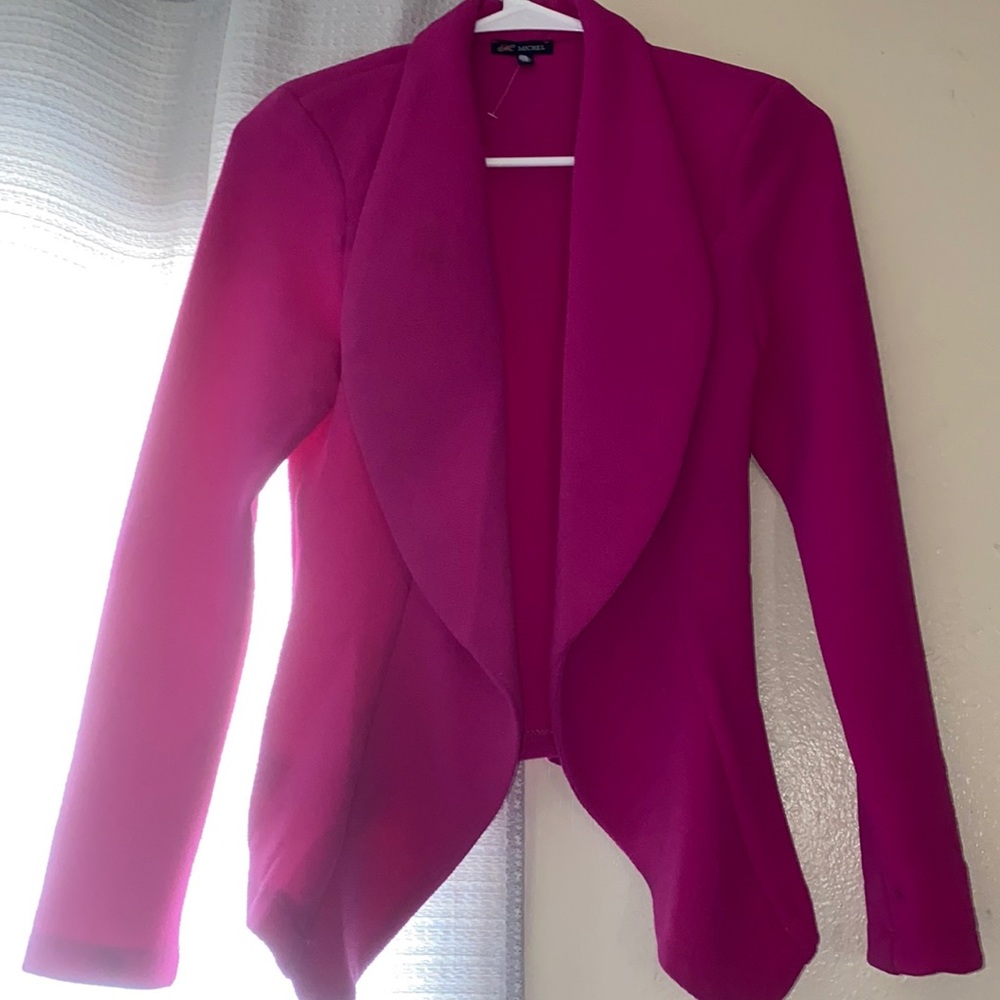 Hot pink blazer